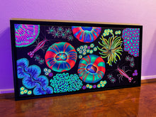 Load image into Gallery viewer, Reef garden/ Cleaner shrimp #2 on 12 x 24” Canvas