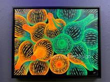 Load image into Gallery viewer, Nexus anemone 16 x 20” (Framed)