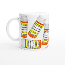 Load image into Gallery viewer, Coralprofen White 11oz Ceramic Mug
