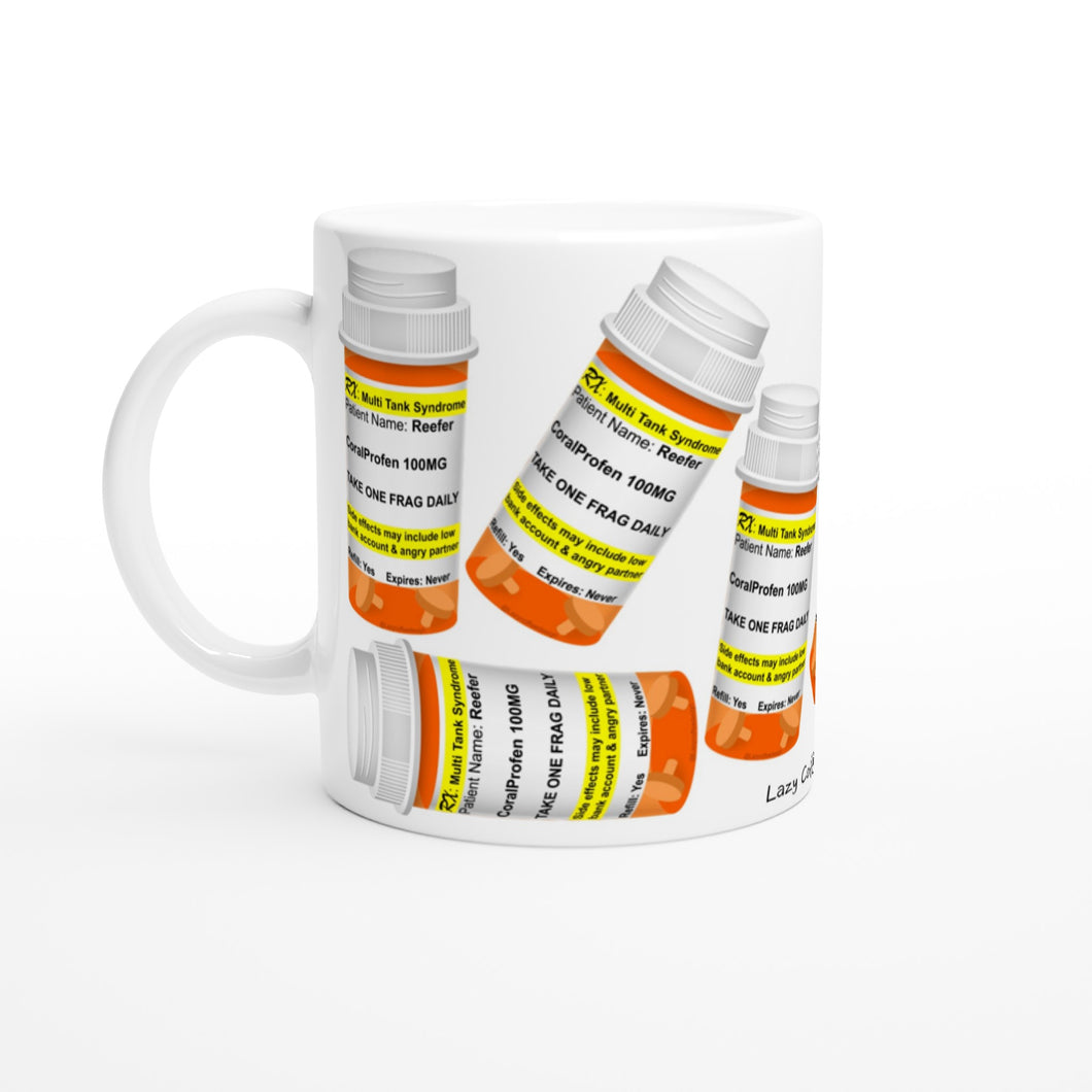 Coralprofen White 11oz Ceramic Mug