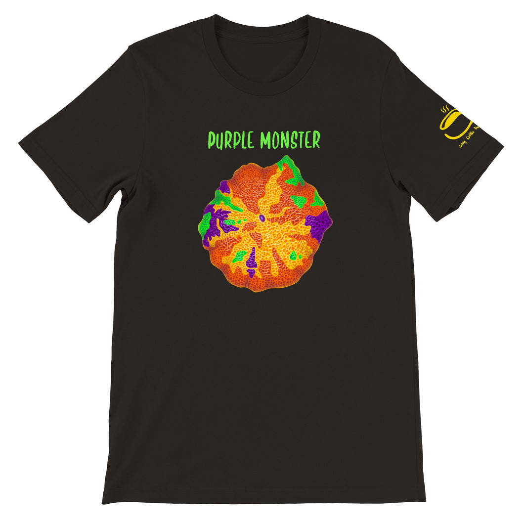 Purple Monster Unisex Crewneck T-shirt