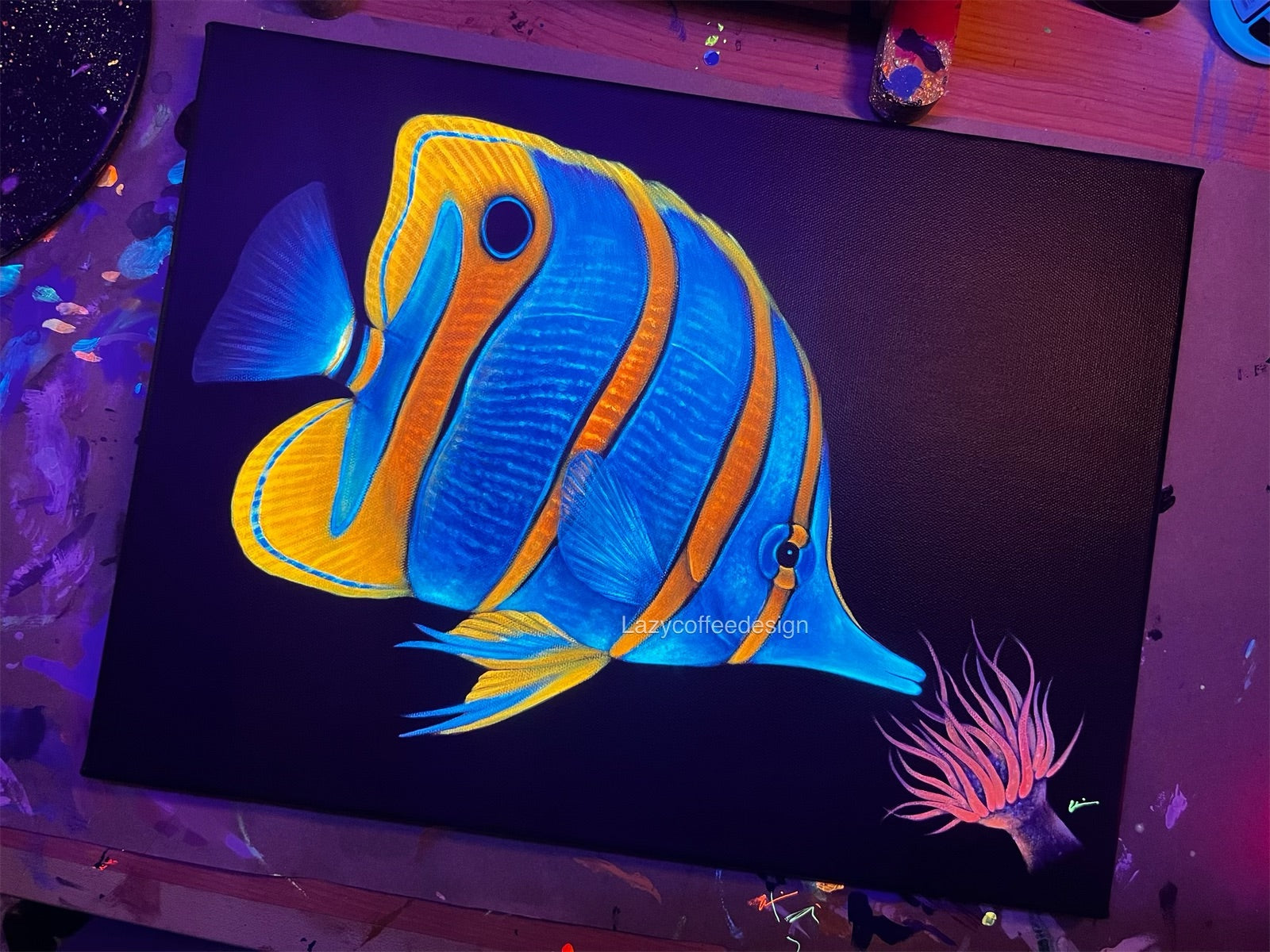 Coral and Saltwater(Reef) Fish Inspired Artistry – lazycoffeedesign
