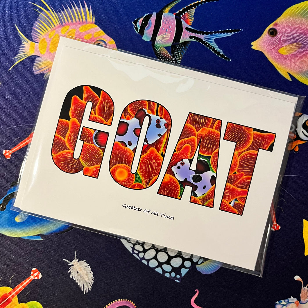 GOAT Greeting Cards / 7 pack