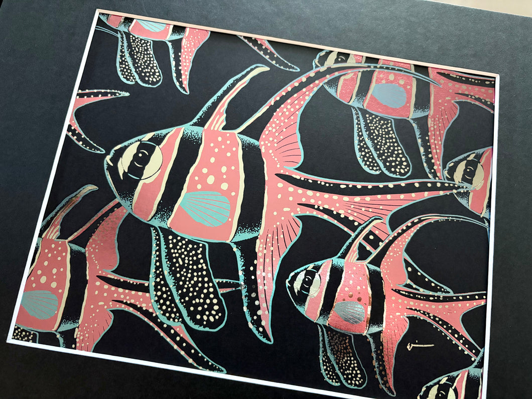 Bangaii Cardinal Foil Art Print