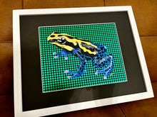 Load image into Gallery viewer, Dart Frog Foil Art Print
