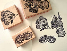 Load image into Gallery viewer, Mandarin Dragonet Rubber Stamp
