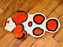 Load image into Gallery viewer, &quot;Made to Order&quot; Clownfish Rug Art
