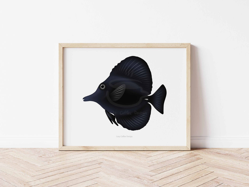 Black Tang Fine Art Print