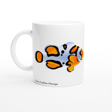 Load image into Gallery viewer, Picasso Clownfish &amp; Sunburst Anemone White 11oz Ceramic Mug
