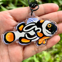 Load image into Gallery viewer, Lazy Logo Clownfish Keychain
