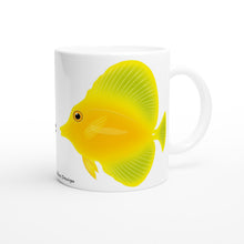 Load image into Gallery viewer, Lazy Tangs White 11oz Ceramic Mug
