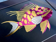 Load image into Gallery viewer, Blotched Anthias Foil Art Print
