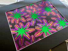 Load image into Gallery viewer, Firework Clove Polyps Foil Art Print
