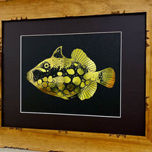 Load image into Gallery viewer, Metallic Gold Clown Trigger Foil Art Print
