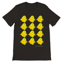 Load image into Gallery viewer, Bunch of yellow tangs Premium Unisex Crewneck T-shirt
